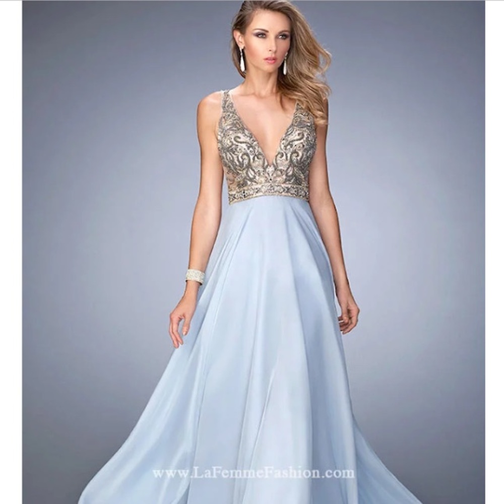 La Femme Gigi Prom Gown